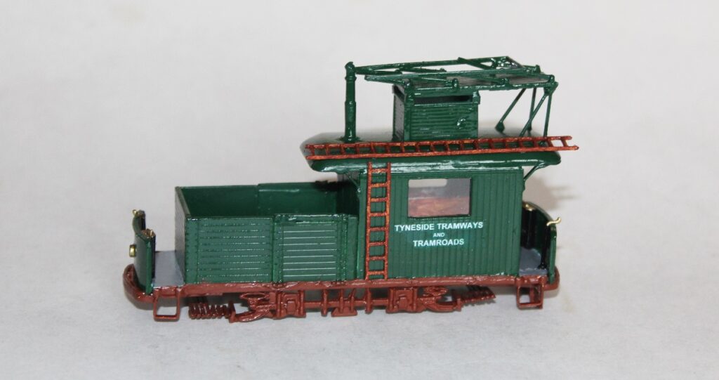 White Metal kits – a KW kits model of the Tyneside Tramways Works car in 4mm by Paul Coles