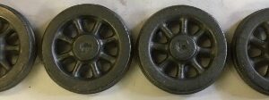 Cast wheels 54mm